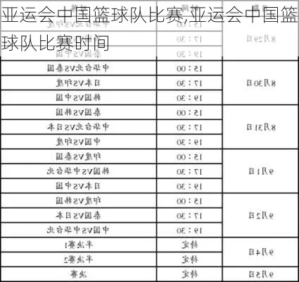 亚运会篮球中国台北vs日本 精彩对决即将上演-第2张图片-www.211178.com_果博福布斯