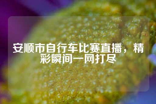 安顺市自行车比赛直播，精彩瞬间一网打尽-第1张图片-皇冠信用盘出租